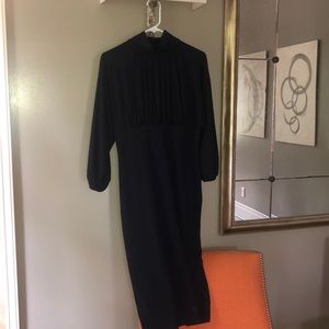 Susanna Monaco Navy Blue Dress